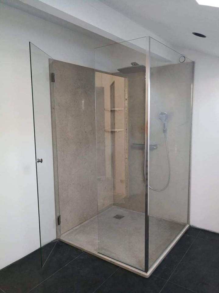 Clôture de douche en verre Épinal