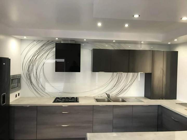 Panneau mural de cuisine en verre Épinal