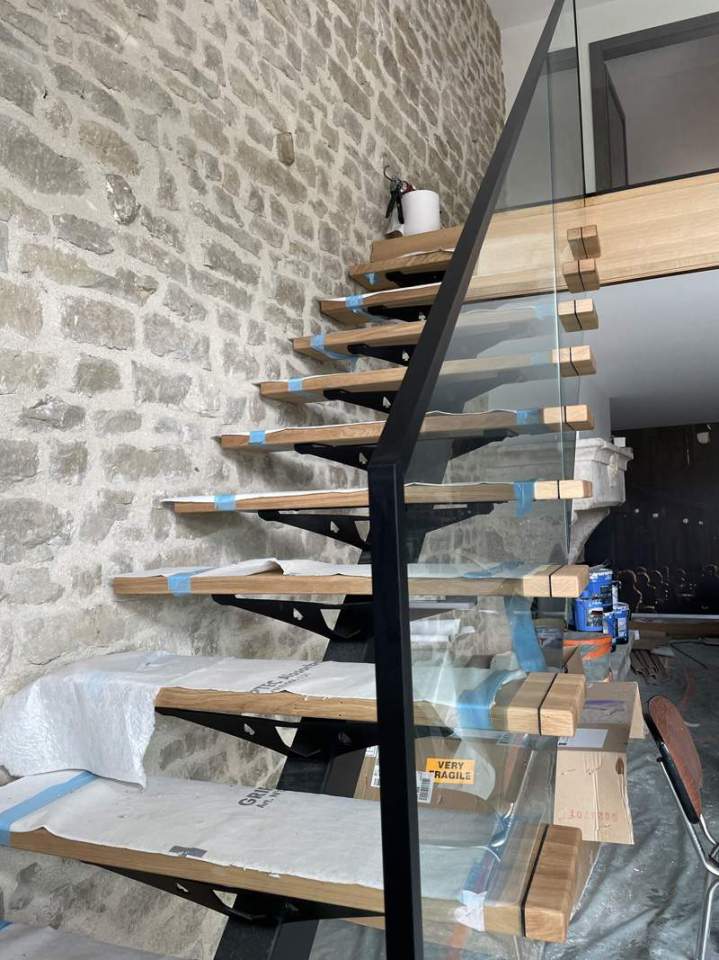 Aménagement d'escaliers à Épinal