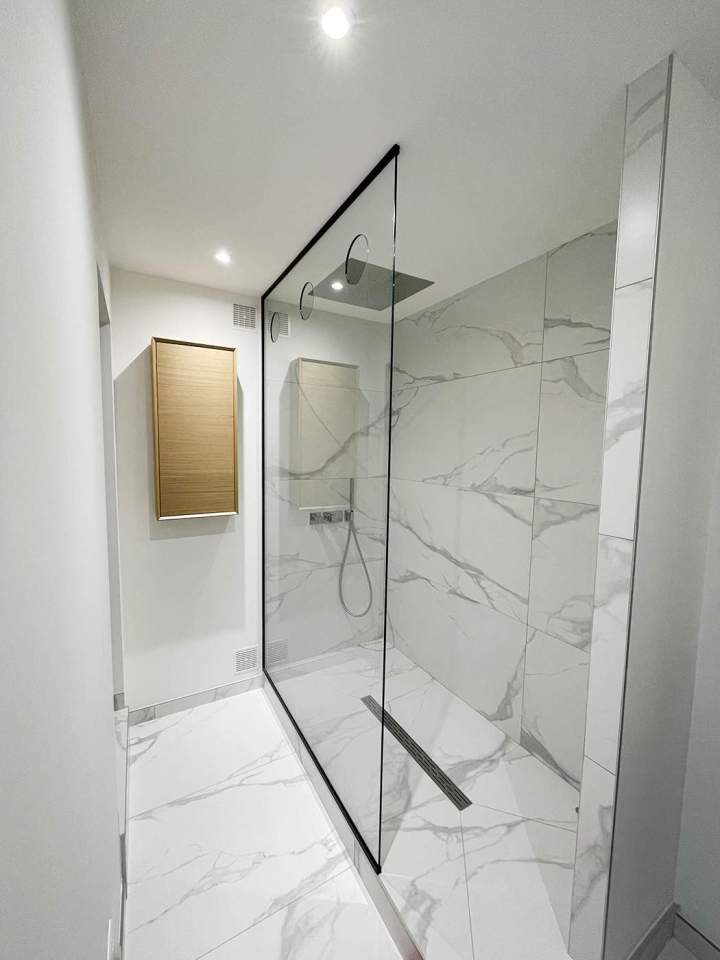  Création douche Épinal