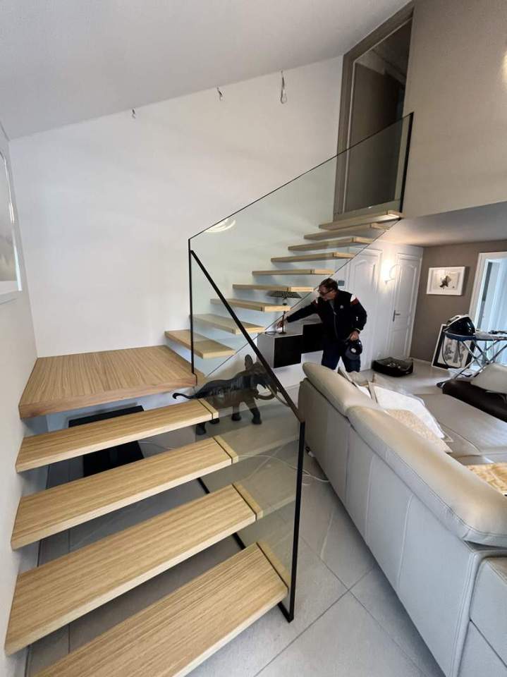 Installation d'escaliers à Épinal