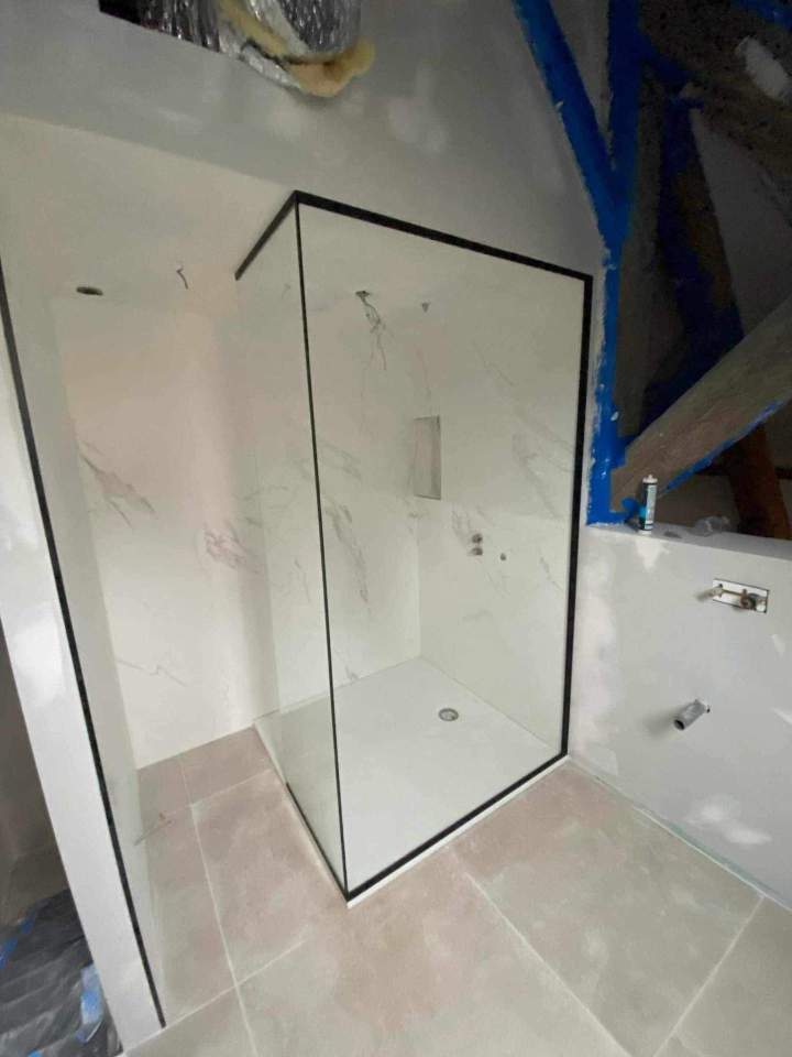 Pose de douche à Épinal