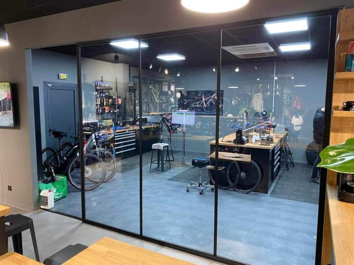 Installation de verrières à Épinal