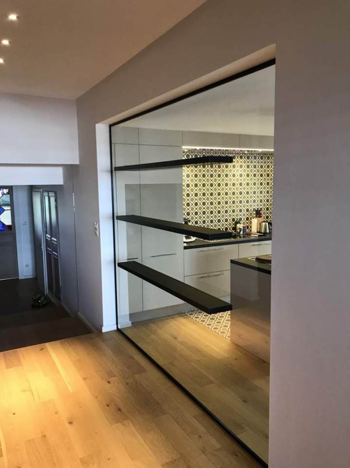 Clôture en verre à Épinal