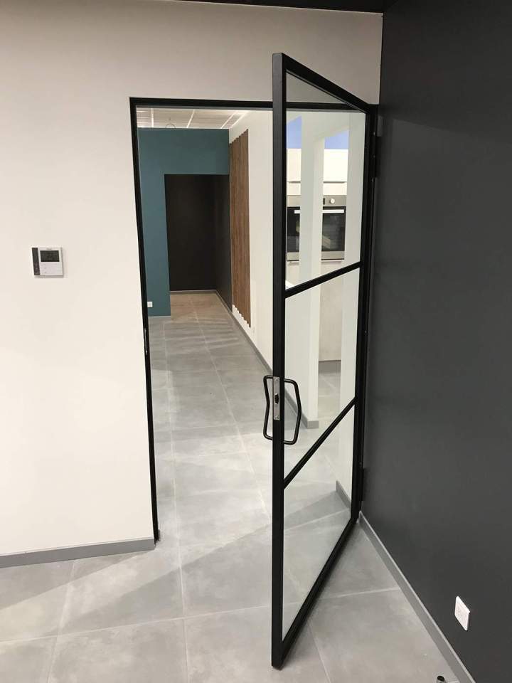 Mise en place de verrières à Épinal